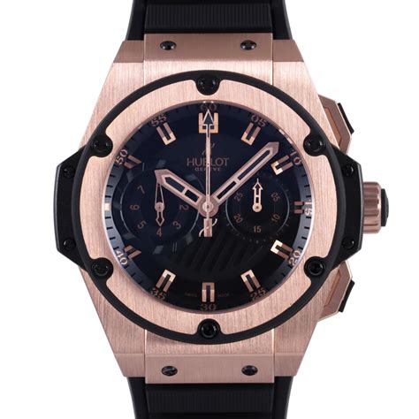 Preowned Hublot Chronograph 715.PX.1128.RX 18k rose gold